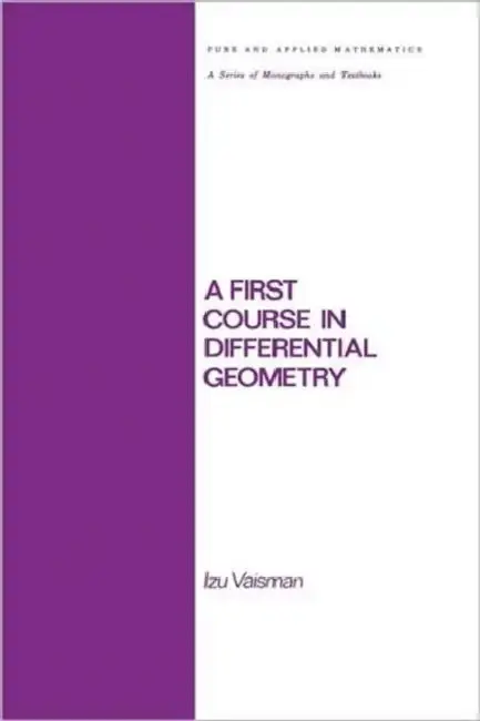 Cover of A First Course in Differential Geometry