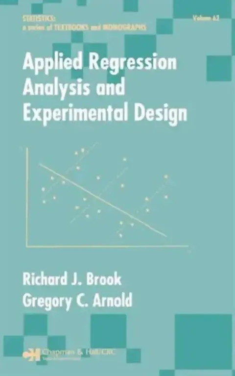 Cover of Applied Regression Analysis and Experimental Design