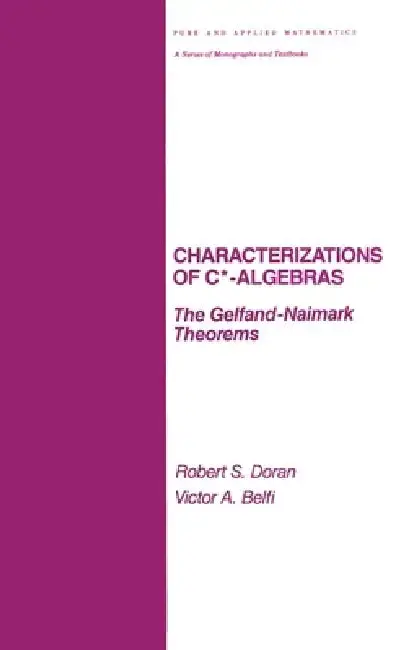 Cover of Characterizations of C* Algebras