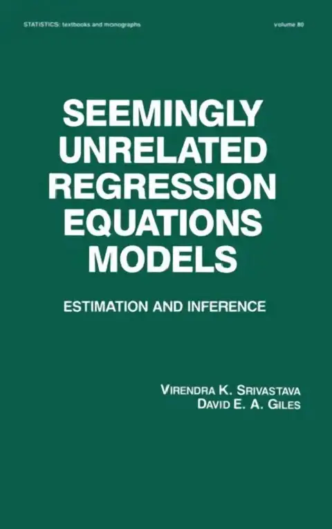 Cover of Seemingly Unrelated Regression Equations Models