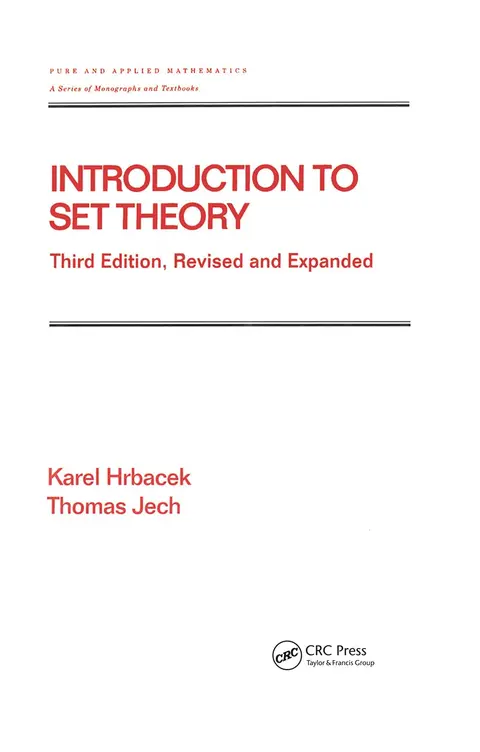Cover of Introduction to Set Theory