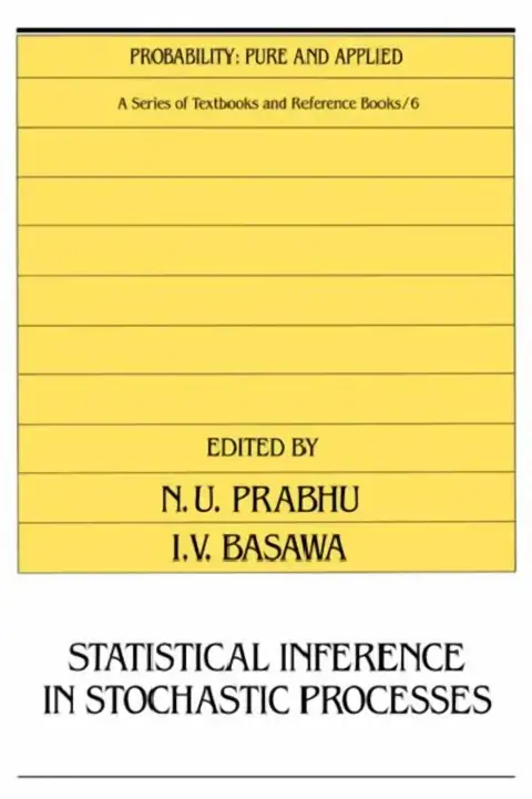 Cover of Statistical Inference in Stochastic Processes