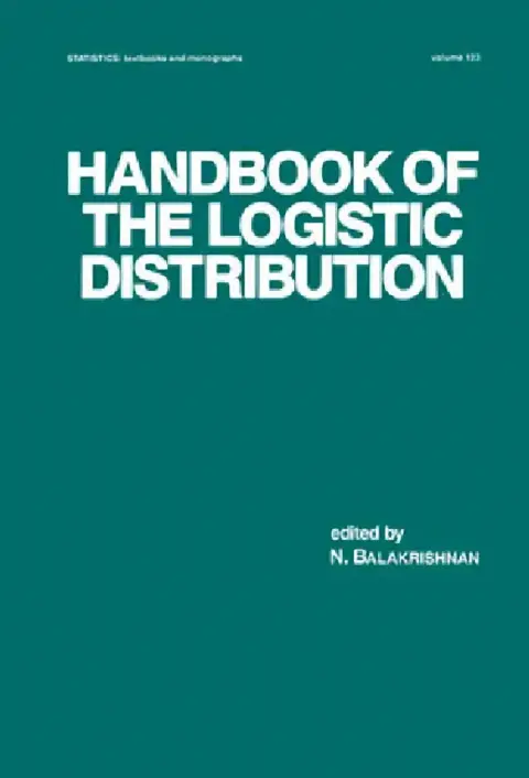 Cover of Handbook of the Logistic Distribution