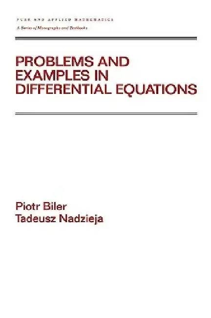 Cover of Problems and Examples in Differential Equations