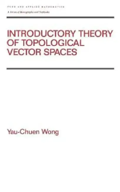 Cover of Introductory Theory of Topological Vector Spates