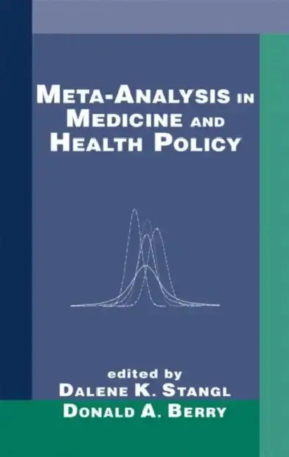 Cover of Meta-Analysis in Medicine and Health Policy