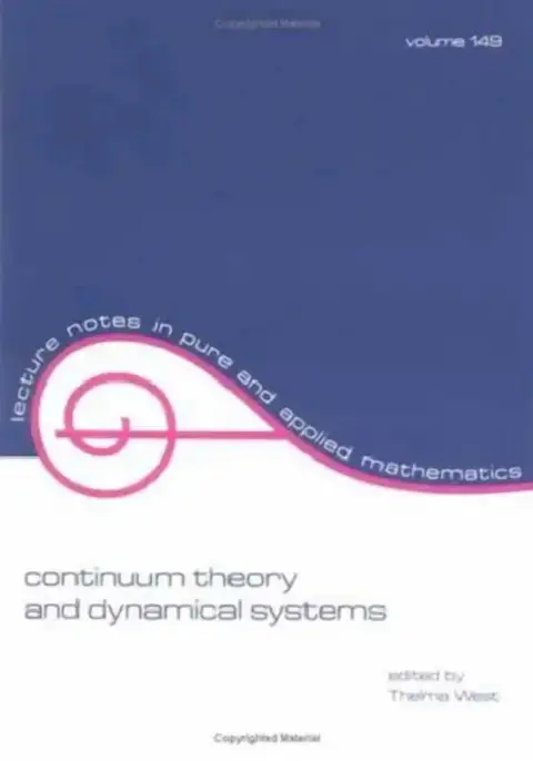 Cover of Continuum Theory & Dynamical Systems