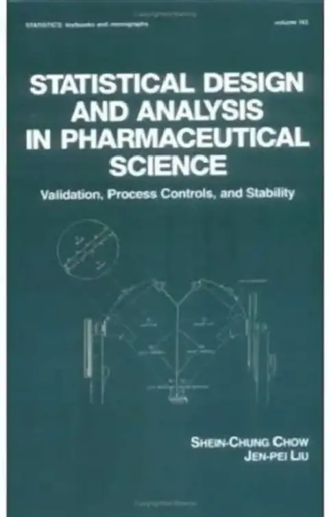Cover of Statistical Design and Analysis in Pharmaceutical Science