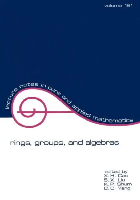 Cover of Rings, Groups, and Algebras