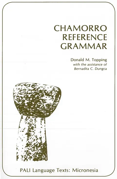 Cover of Chamorro Reference Grammar