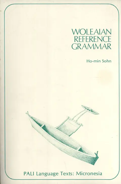 Cover of Woleaian Reference Grammar