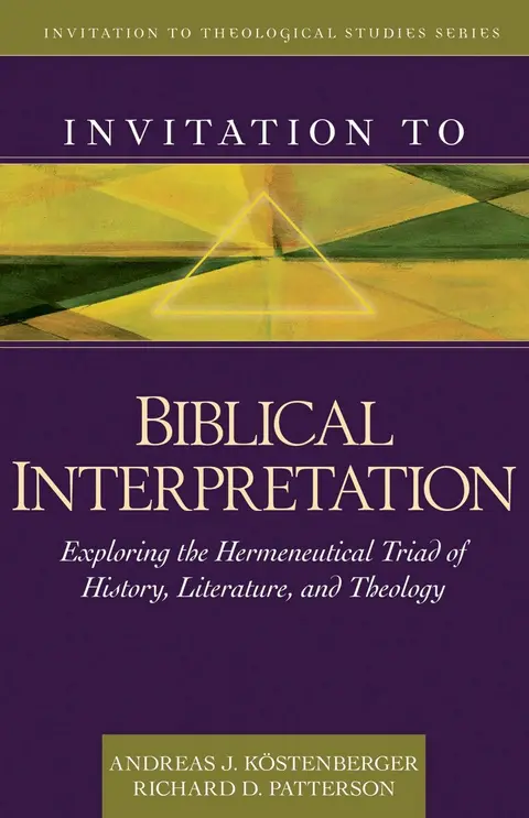 Cover of Invitation to Biblical Interpretation