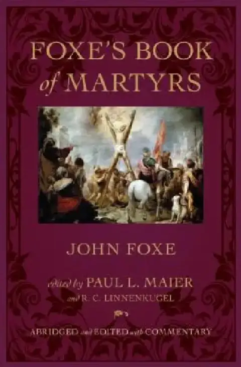 Cover of Foxe's Book of Martyrs