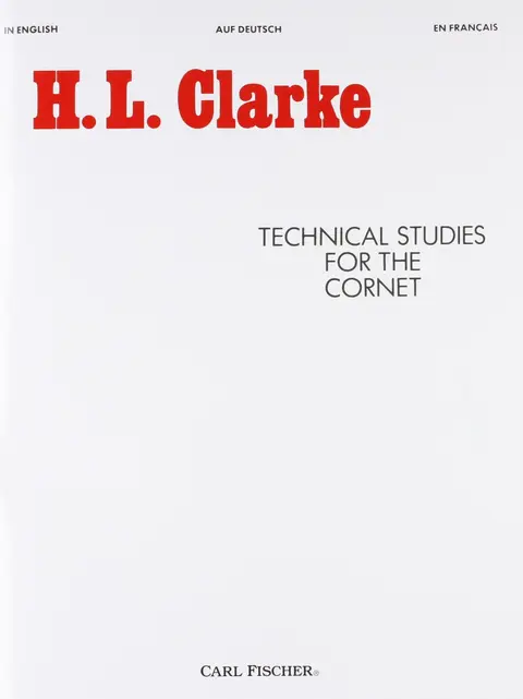 Cover of Technical Studies for the Cornet
