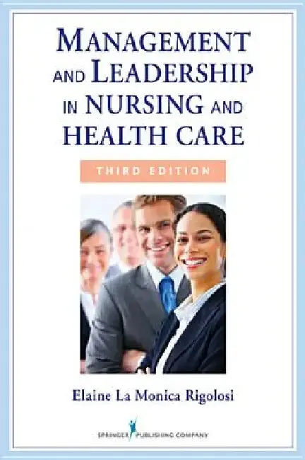Cover of Management and Leadership in Nursing and Health Care