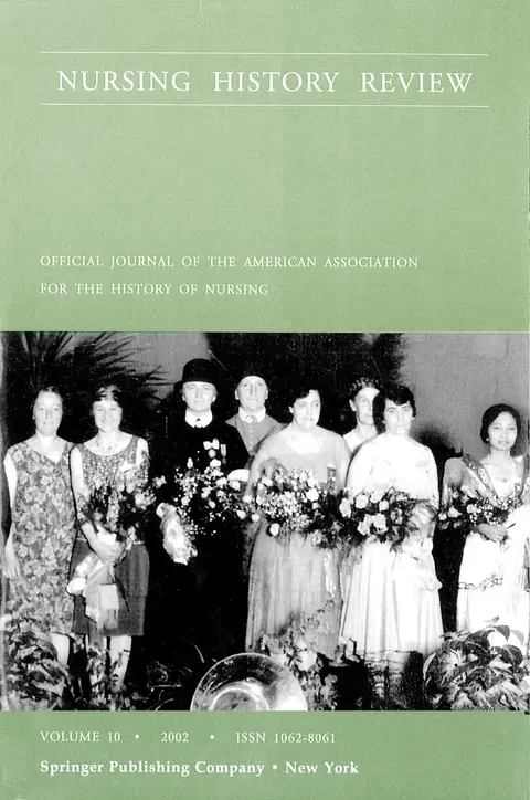 Cover of Nursing History Review