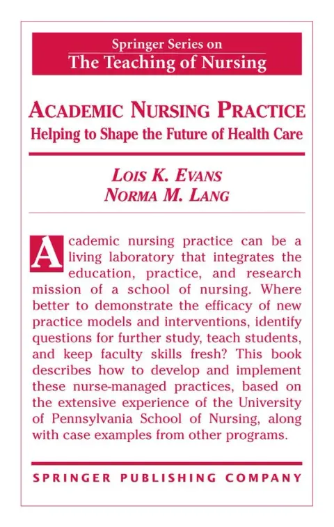 Cover of Academic Nursing Practice