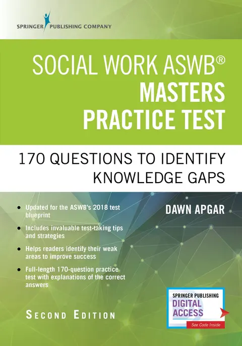 Cover of Social Work ASWB Masters Practice Test