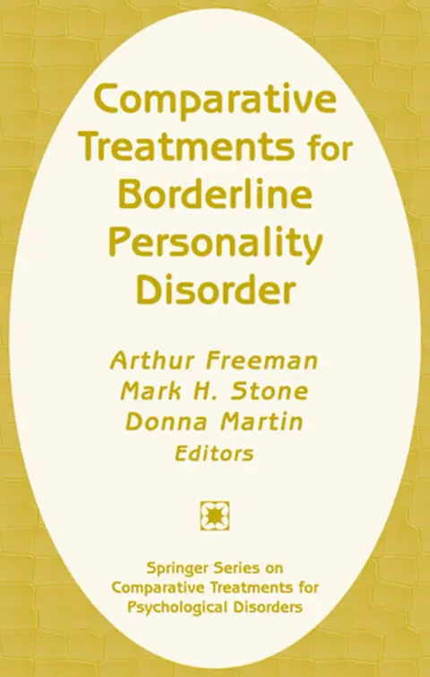 Cover of Comparative Treatments for Borderline Personality