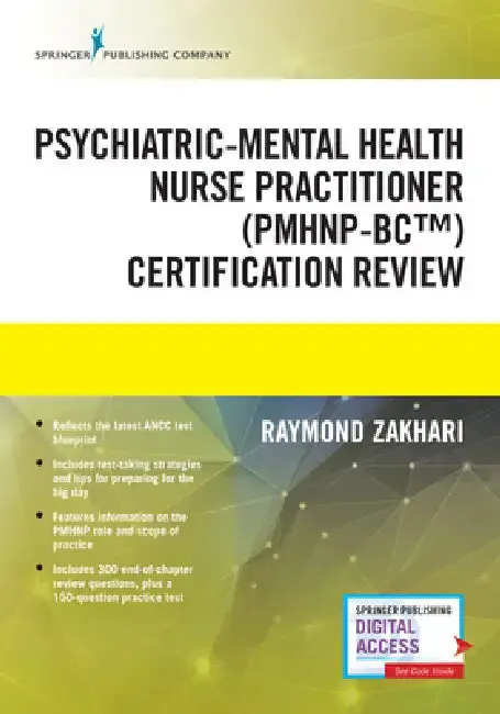 Cover of The Psychiatric-Mental Health Nurse Practitioner Certification Review Manual