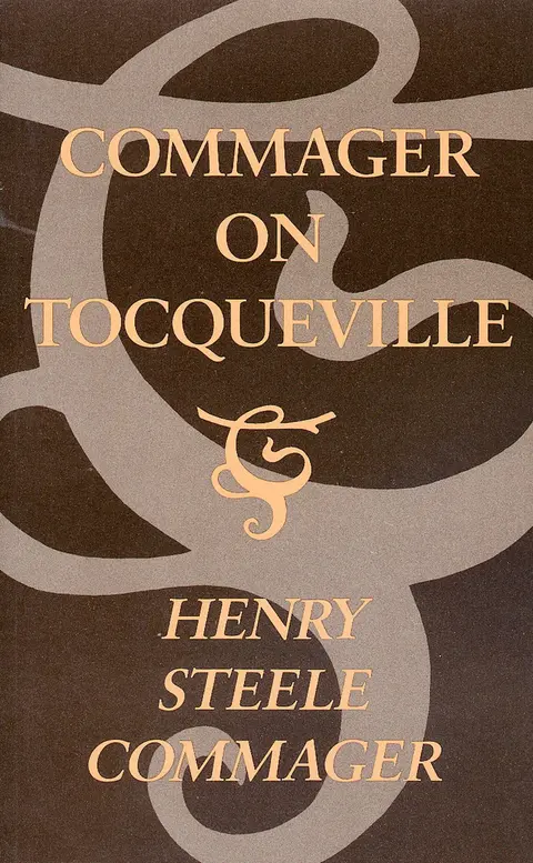 Cover of Commager on Tocqueville