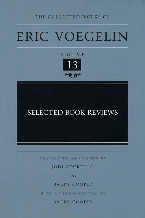 Cover of Selected Book Reviews