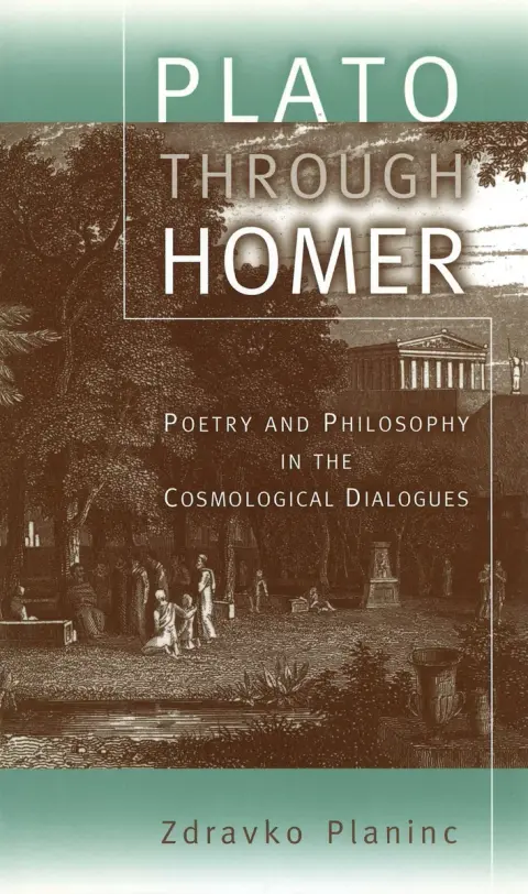 Cover of Plato Through Homer