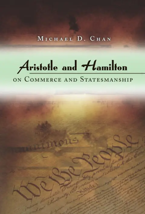 Cover of Aristotle and Hamilton on Commerce and Statesmanship