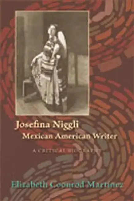 Cover of Josefina Niggli, Mexican American Writer