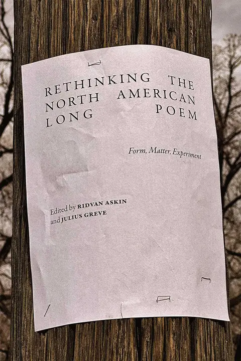 Cover of Rethinking the North American Long Poem