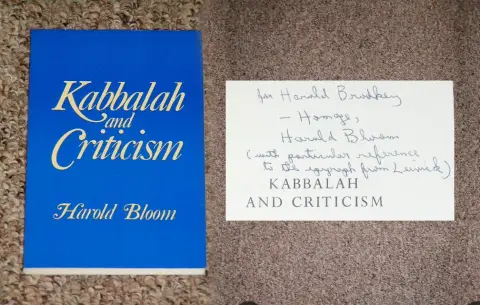 Cover of Kabbalah and Criticism
