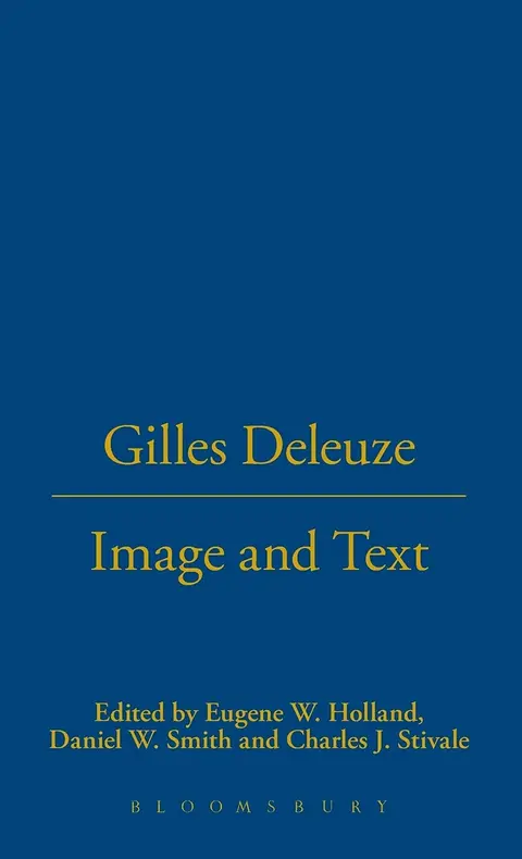 Cover of Gilles Deleuze