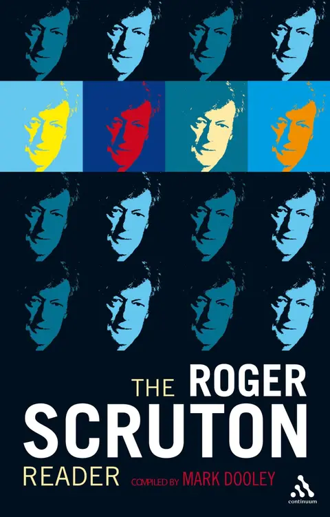 Cover of The Roger Scruton Reader