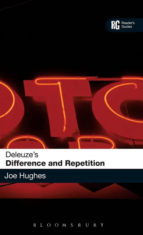 Cover of Deleuze's Difference and Repetition