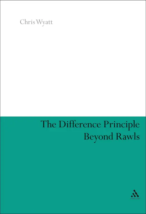 Cover of The Difference Principle Beyond Rawls