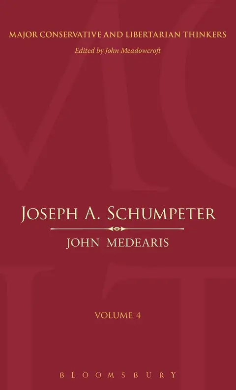 Cover of Joseph A. Schumpeter
