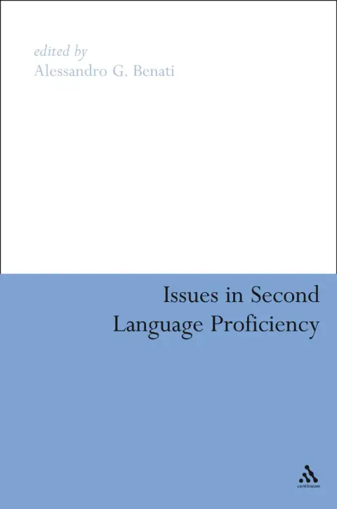 Cover of Issues in Second Language Proficiency