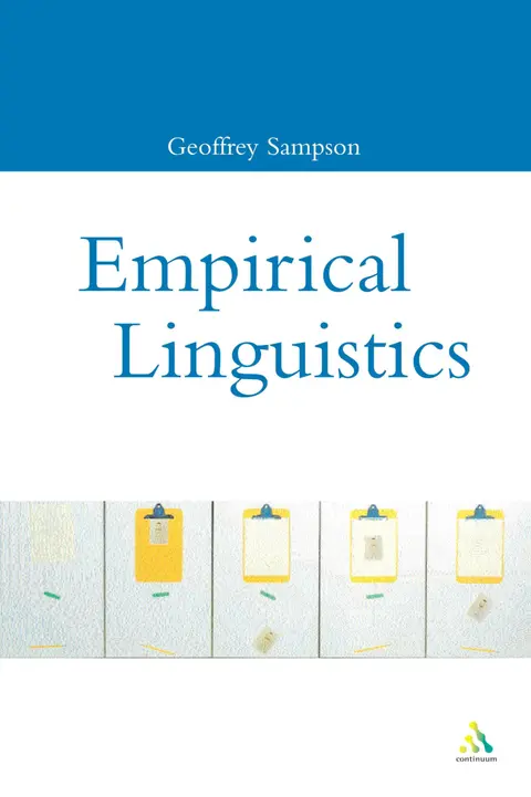 Cover of Empirical Linguistics