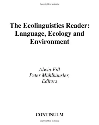 Cover of The Ecolinguistics Reader