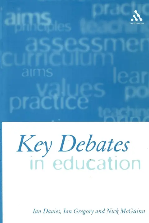 Cover of Key Debates in Education
