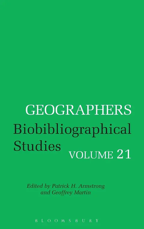 Cover of Geographers