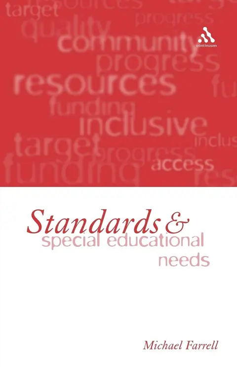 Cover of Standards and Special Educational Needs