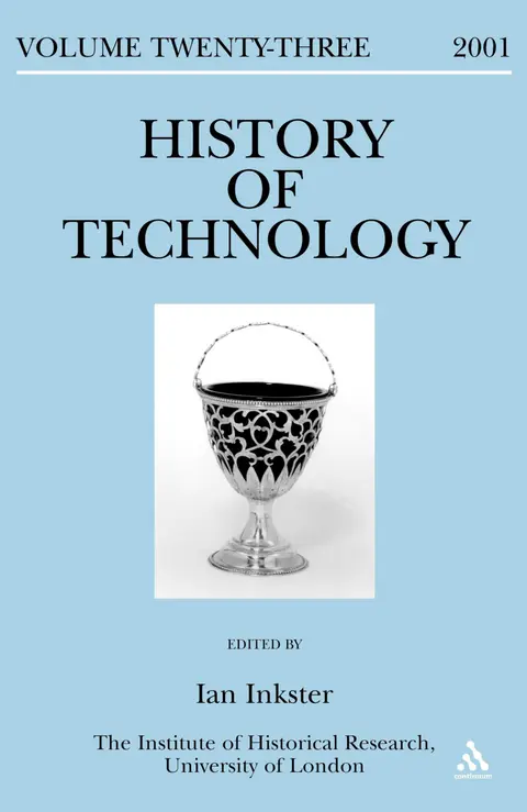 Cover of History of Technology