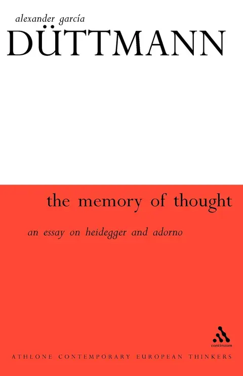 Cover of Memory of Thought