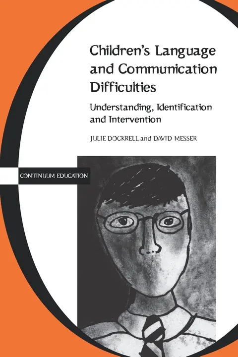 Cover of Children's Language and Communication Difficulties