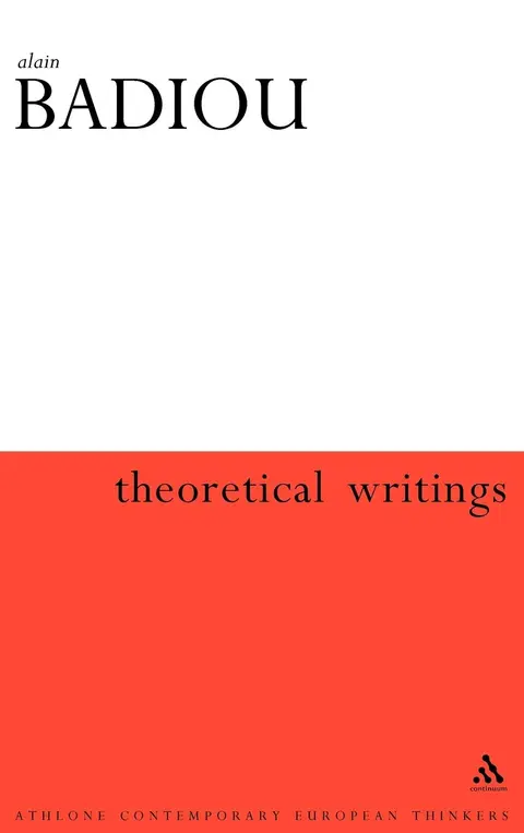 Cover of Theoretical Writings