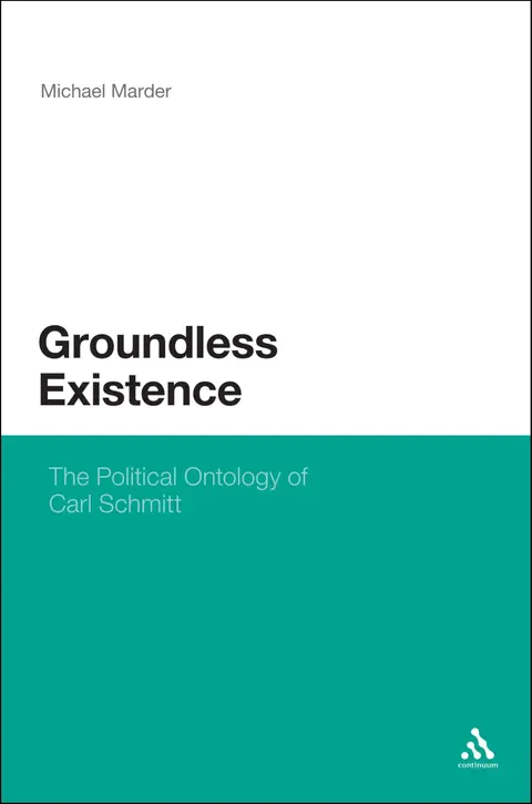 Cover of Groundless Existence