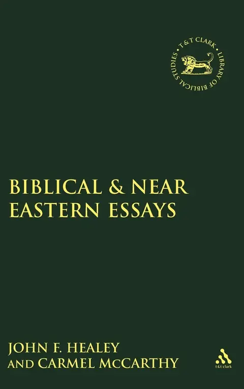 Cover of Biblical and Near Eastern Essays