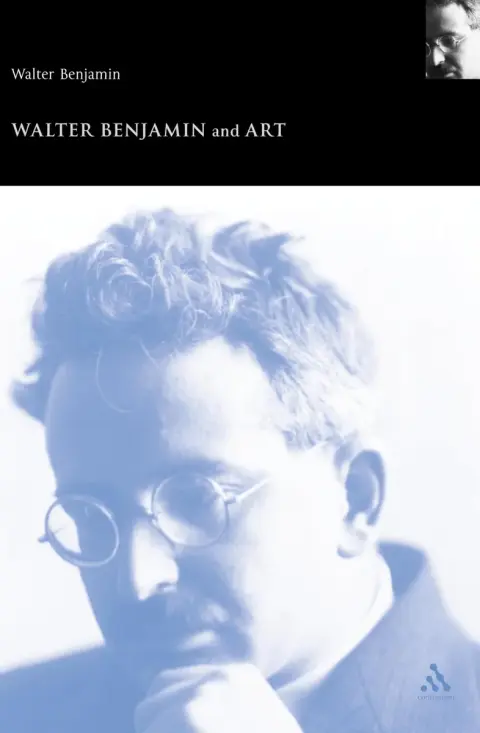 Cover of Walter Benjamin and Art