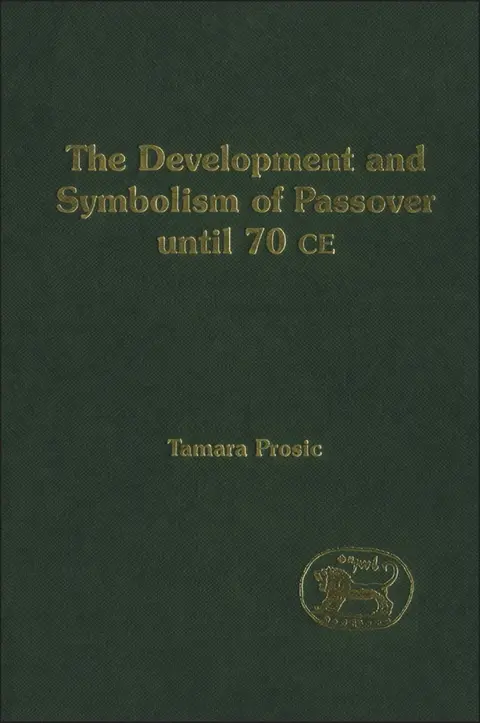 Cover of Development and Symbolism of Passover